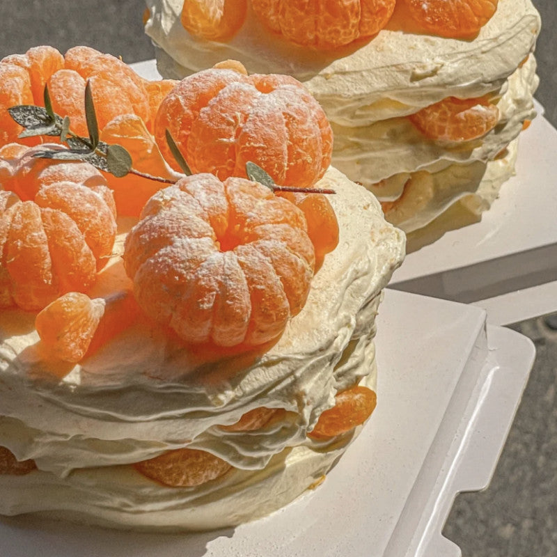 Cakes Fresh Orange and Tangerine Birthday Cake WinkCake