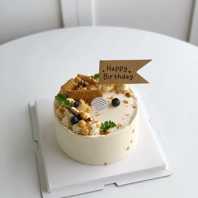 蛋糕生日蛋糕杏仁饼干WinkCake