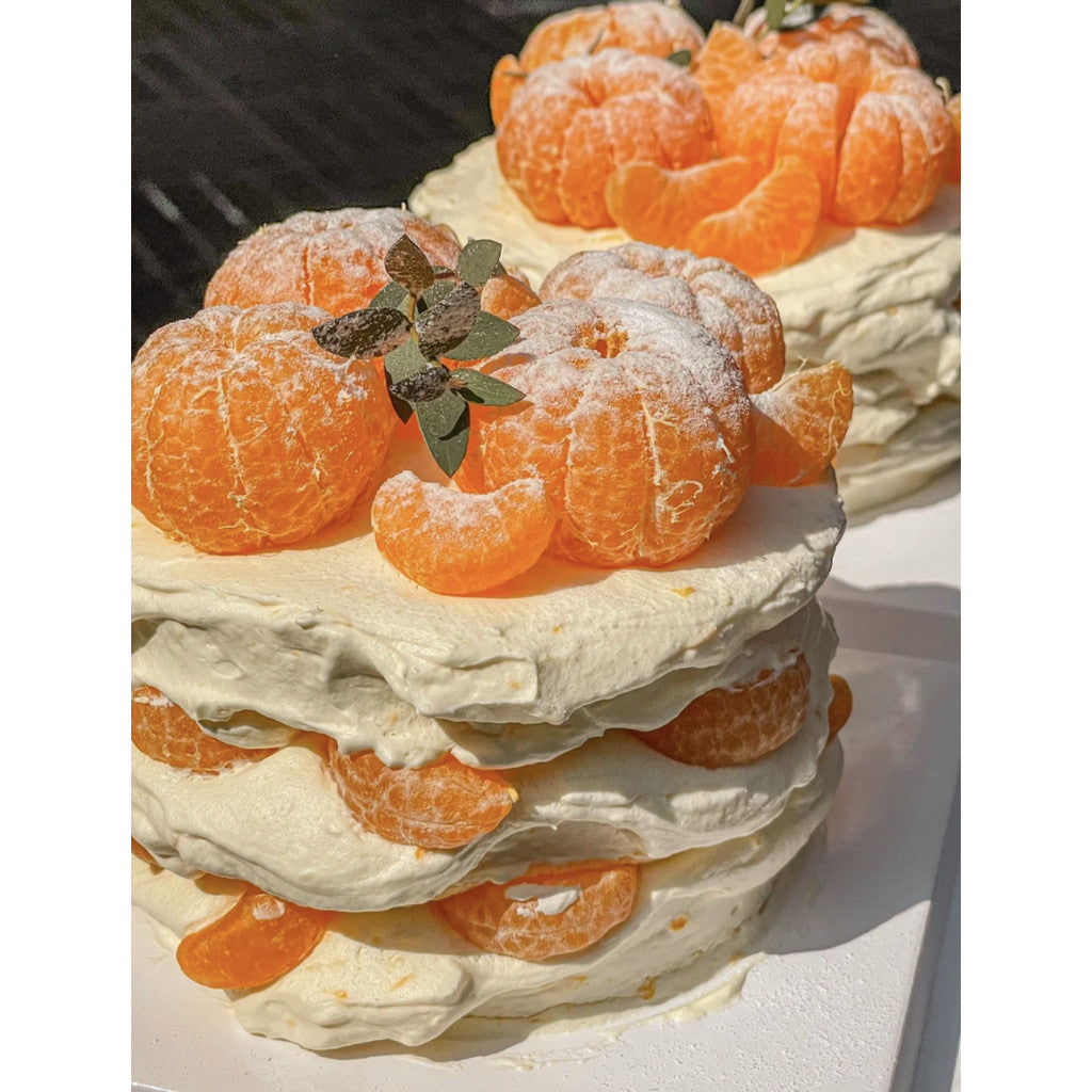 Cakes Fresh Orange and Tangerine Birthday Cake WinkCake