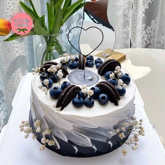 Bánh trái cây việt quất trang trí Oreo dành cho trẻ em